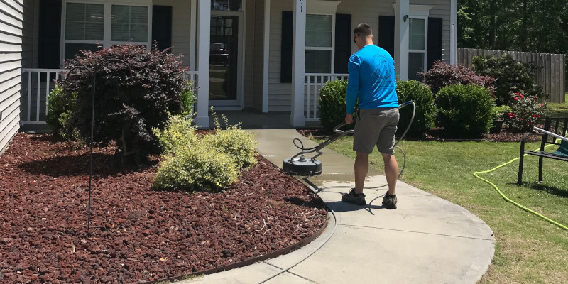 Concrete Cleaning Services in Chapel Hill, North Carolina